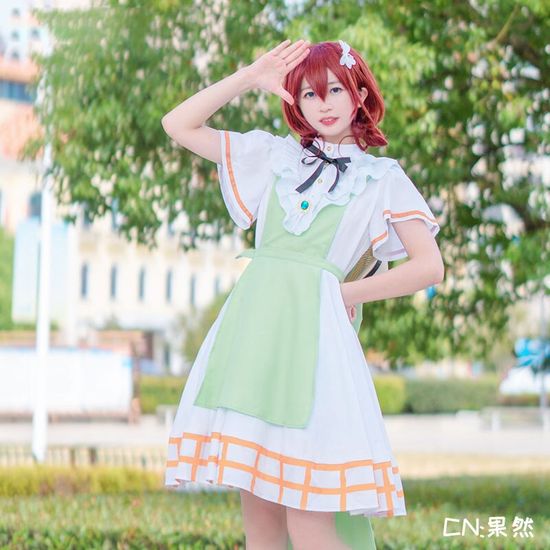 Anime LoveLiveDays Nijigasaki б ̵ Emma Verde Cosplay Costumes  Ϳ 巹  ҷ   